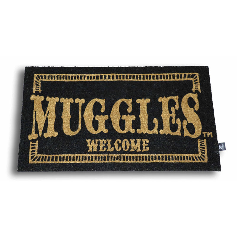 Felpudo Muggles Welcome Harry Potter - Friki Locura
