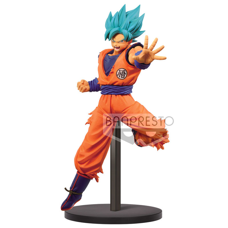 Figura Chosenshiretsuden Super Saiyan God Son Goku Dragon Ball Super - Nivel  Dios - Friki Locura