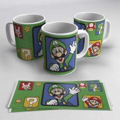 Taza Super Mario Luigi