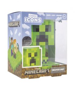 Lámpara Minecraft Creeper Icon Light