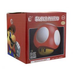 Super Mario Lámpara con sonido Mushroom