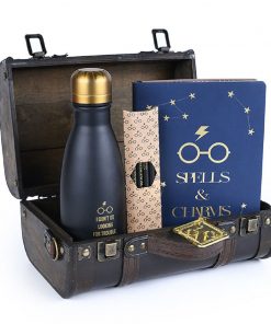 Friki Locura Pack Regalo Premium Harry Potter Baúl Hogwarts abierto con producto expuesto