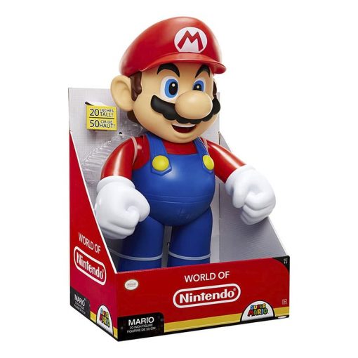 Friki Locura Figura Super Mario 50cm caja lado