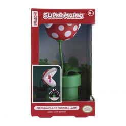 Friki Locura Lámpara Planta Piraña Super Mario caja