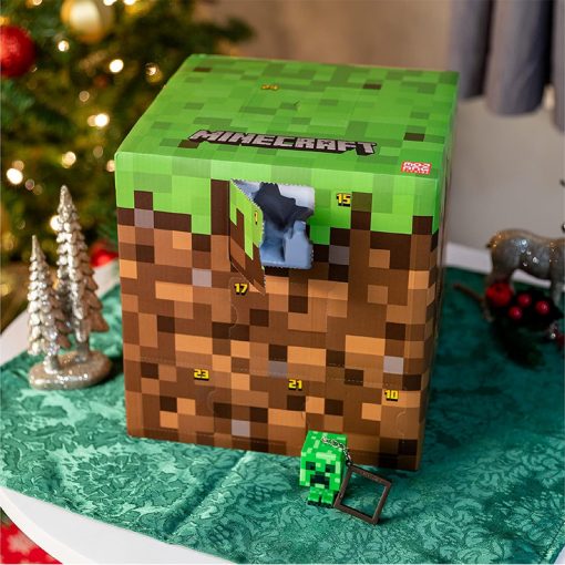 Friki Locura Calendario Adviento Minecraft - Gift Box Cubo Creeper