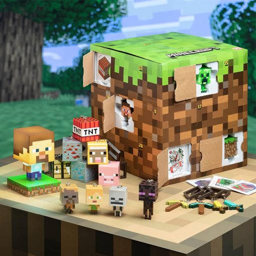 Friki Locura Calendario Adviento Minecraft - Gift Box Cubo abierto