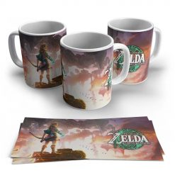Taza Exclusiva de "Zelda: Tears of the Kingdom" - Colección de Merchandising para Fans