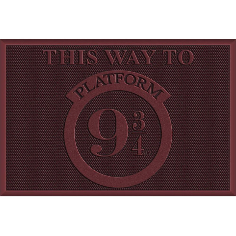 Felpudo de caucho Plataforma 9 3/4 Harry Potter - Friki Locura