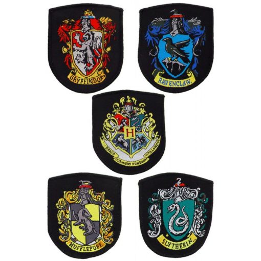 Set parches Escudos Harry Potter