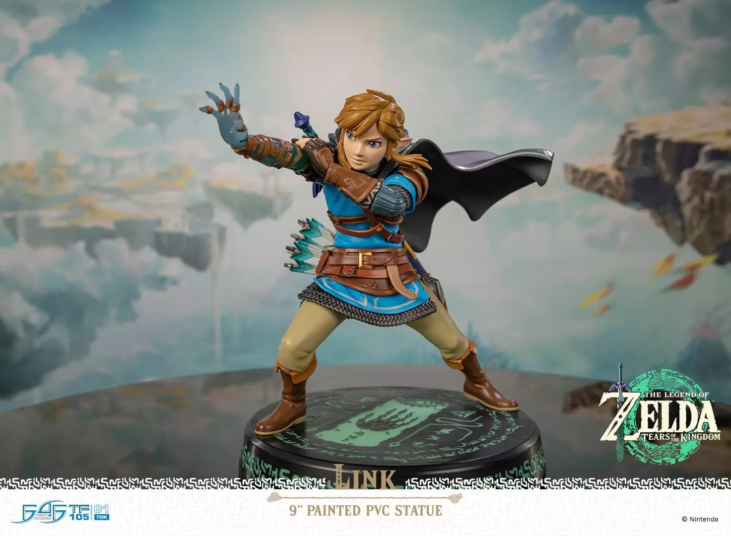 Figura Link The Legend of Zelda: Tears of the Kingdom First 4 Figures - Imagen 5