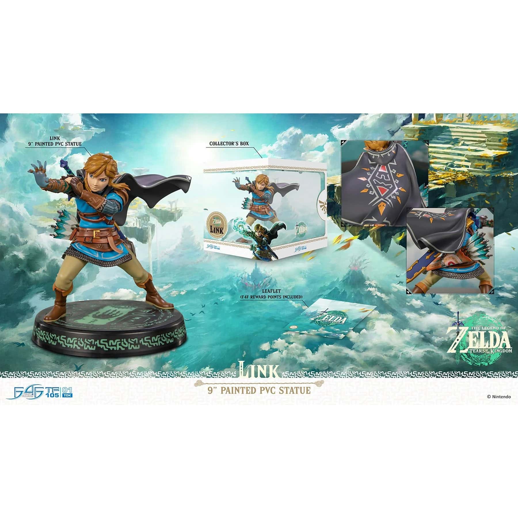 Figura Link The Legend of Zelda: Tears of the Kingdom First 4 Figures - Imagen 10